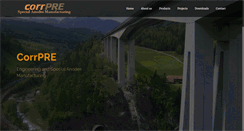 Desktop Screenshot of corrpre.com