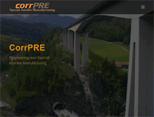 Tablet Screenshot of corrpre.com